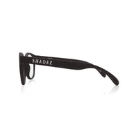 משקפי סינון אור כחול Shadez במסגרת עגולה בצבע שחור – מבט נוסף