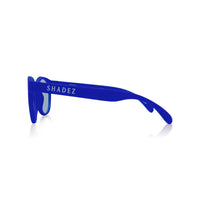 משקפי סינון אור כחול Shadez במסגרת עגולה בצבע כחול – מבט נוסף