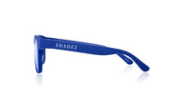 משקפי סינון אור כחול Shadez במסגרת מרובעת בצבע כחול – מבט נוסף