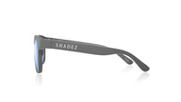 משקפי סינון אור כחול Shadez במסגרת מרובעת בצבע אפור – מבט נוסף